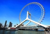 天津之眼摩天轮景点图片