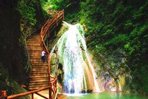 金丝大峡谷景点天气实景图