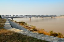济南百里黄河风景区东区景点天气实景图