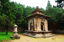 济南灵岩寺旅游区景点天气实景图