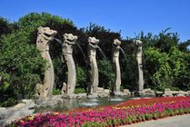 五龙潭公园景点天气实景图