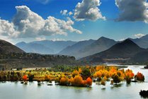 冶力关风景区景点天气实景图
