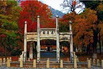 天平山风景区景点图片