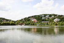 南山湖旅游度假区景点天气实景图