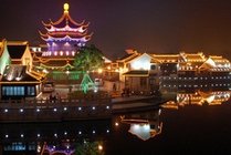 苏州山塘街东入口景点图片