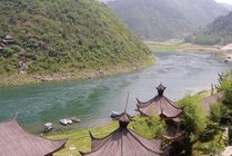 月亮湖山庄景点图片