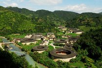 河坑土楼群景点图片