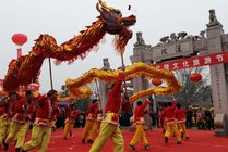 渼陂古村景点图片