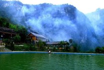 红枫湖风景区景点天气实景图