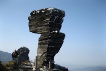 梵净山国家级自然保护区南门景点天气实景图