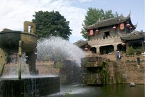 黄龙溪古镇景点图片