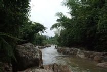 云门峡漂流景点图片