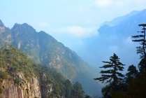 大明山景点天气实景图