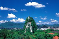 独秀峰&middot;王城景区景点天气实景图