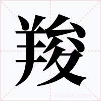 羧字字形