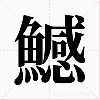 鱤字字形