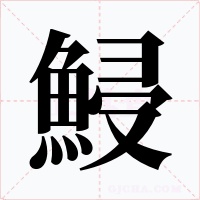 鮼字字形