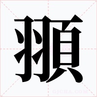 頨字的字形和写法
