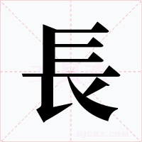 長字字形