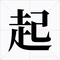 起字字形