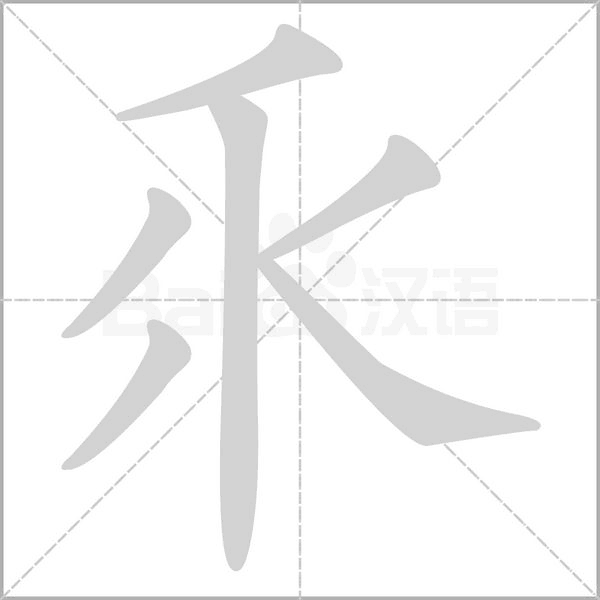 乑字笔顺图