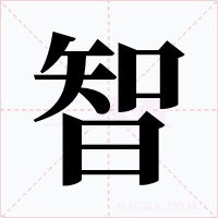 智字字形