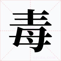 毒字字形