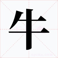 牛字字形