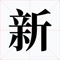 新字字形