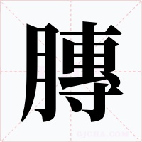 膞字字形