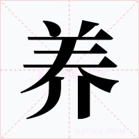 养字字形