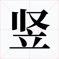 竖字字形