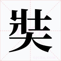 奘字字形
