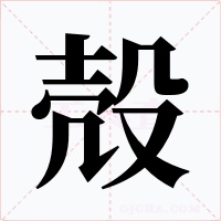 殻字字形