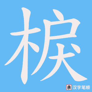 棙字笔顺图