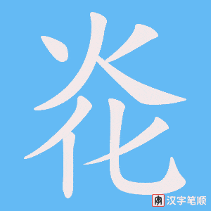 炛字笔顺图